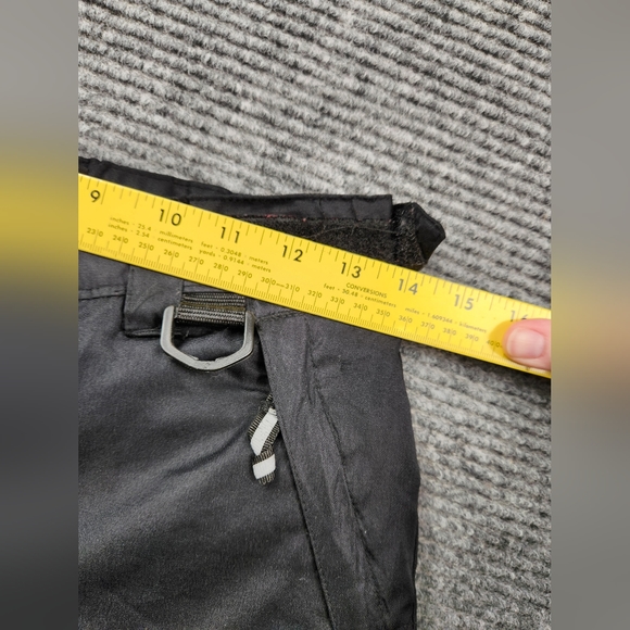 AQ Explore The Unknown Snow Pant Black Kids Size M 12-14 Snowboard Skiing Lined - Picture 9 of 9